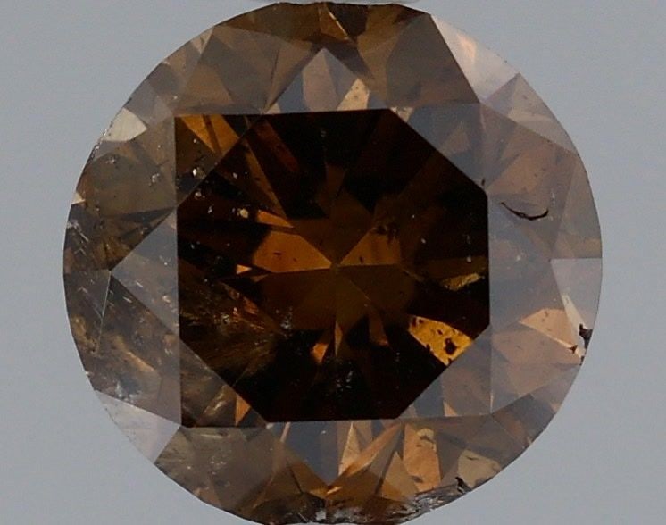 Loose Diamond - ROUND 1.24ct Fancy Dark Brown: Loose Diamond - ROUND 1.24ct Fancy Dark Brown Source: Natural Shape: ROUND Carats: 1.24 Color: Fancy Dark Brown Certification: GIA Video: