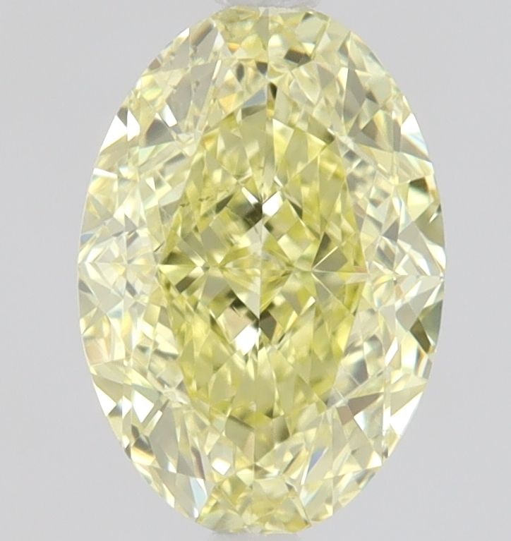 Loose Diamond - OVAL 0.6ct Fancy Yellow VS2: Loose Diamond - OVAL 0.6ct Fancy Yellow VS2 Source: Natural Shape: OVAL Carats: 0.6 Color: Fancy Yellow Certification: GIA Video: