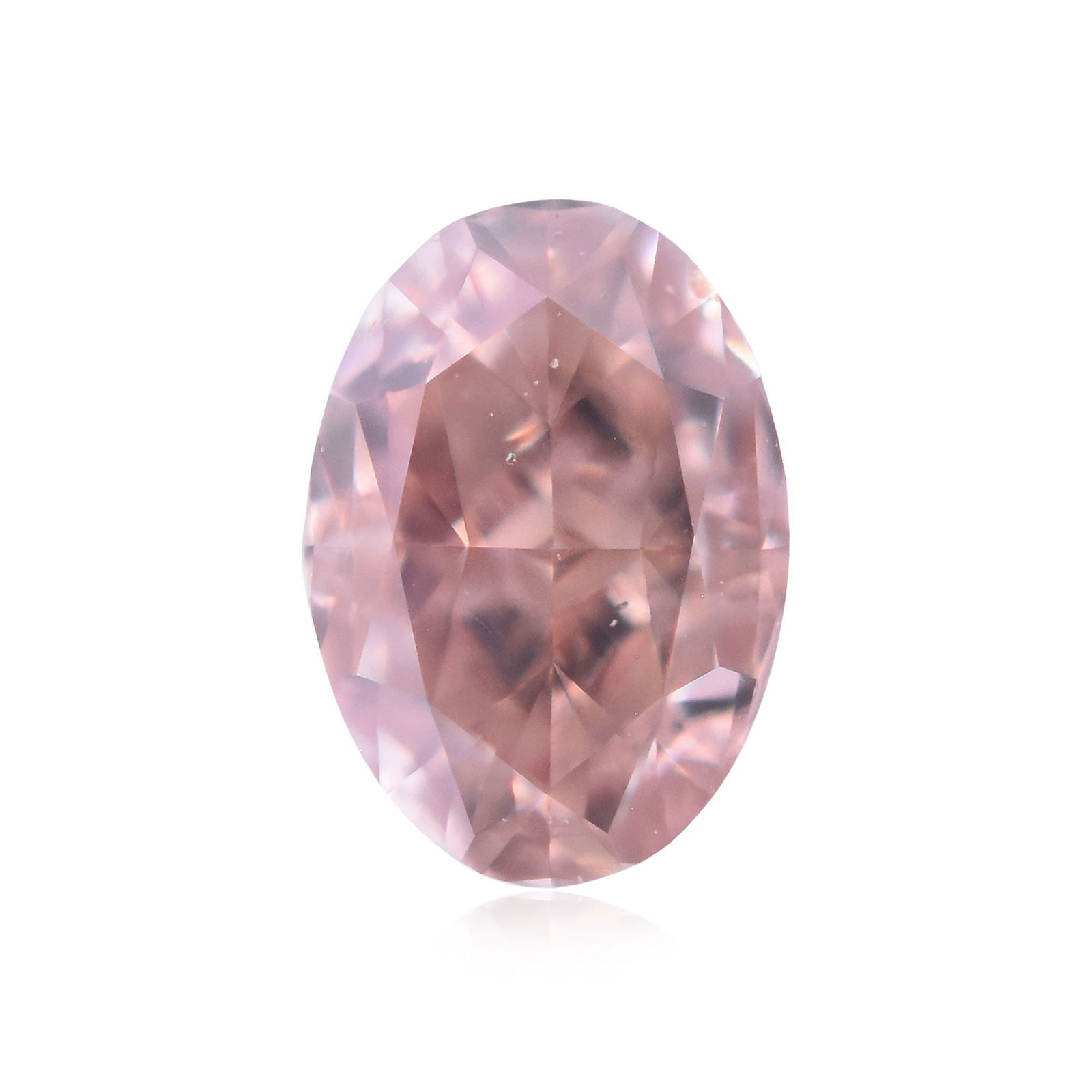 Loose Diamond - OVAL 0.28ct Fancy Brownish Orangey Pink SI1: Loose Diamond - OVAL 0.28ct Fancy Brownish Orangey Pink SI1 Source: Natural Shape: OVAL Carats: 0.28 Color: Fancy Brownish Orangey Pink Certification: GIA Video: