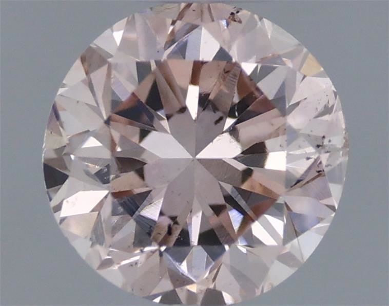 Loose Diamond - ROUND 0.45ct Fancy Brownish Pink SI2: Loose Diamond - ROUND 0.45ct Fancy Brownish Pink SI2 Source: Natural Shape: ROUND Carats: 0.45 Color: Fancy Brownish Pink Certification: GIA Video: