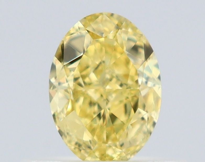 Loose Diamond - OVAL 0.5ct Fancy Intense Yellow VVS2: Loose Diamond - OVAL 0.5ct Fancy Intense Yellow VVS2 Source: Natural Shape: OVAL Carats: 0.5 Color: Fancy Intense Yellow Certification: GIA Video: