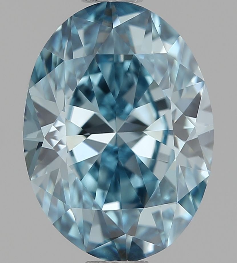 Loose Diamond - OVAL 1.2ct Fancy Vivid Blue VS1 (1 of 1)