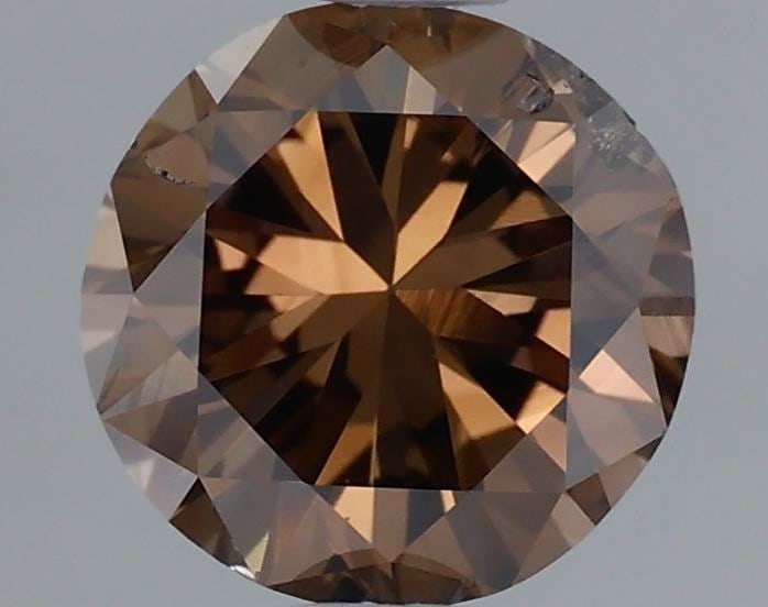 Loose Diamond - ROUND 0.66ct Fancy Dark Brown: Loose Diamond - ROUND 0.66ct Fancy Dark Brown Source: Natural Shape: ROUND Carats: 0.66 Color: Fancy Dark Brown Certification: GIA Video: