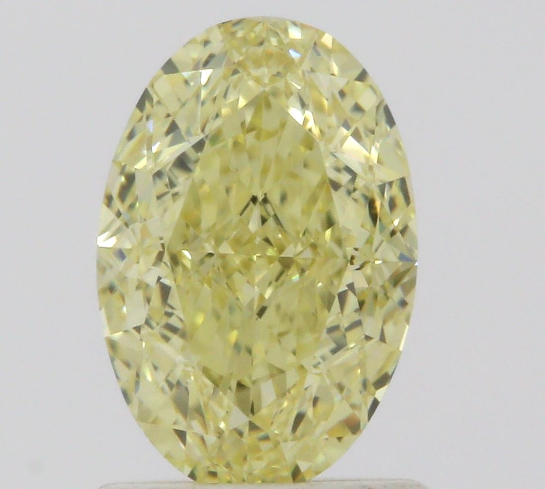Loose Diamond - OVAL 1.27ct Fancy Intense Yellow VVS1: Loose Diamond - OVAL 1.27ct Fancy Intense Yellow VVS1 Source: Natural Shape: OVAL Carats: 1.27 Color: Fancy Intense Yellow Certification: GIA Video: