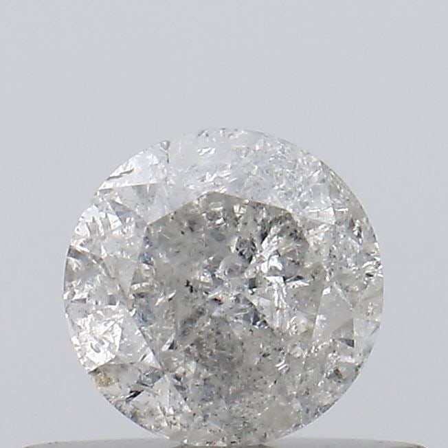 Loose Diamond - ROUND 0.36ct Salt and Pepper I3: Loose Diamond - ROUND 0.36ct Salt and Pepper I3 Source: Natural Shape: ROUND Carats: 0.36 Color: Salt and Pepper Certification: NONE Video: