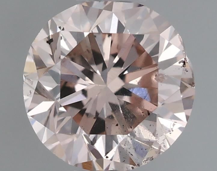 Loose Diamond - ROUND 0.59ct Fancy Light Brown Pink: Loose Diamond - ROUND 0.59ct Fancy Light Brown Pink Source: Natural Shape: ROUND Carats: 0.59 Color: Fancy Light Brown Pink Certification: GIA Video: