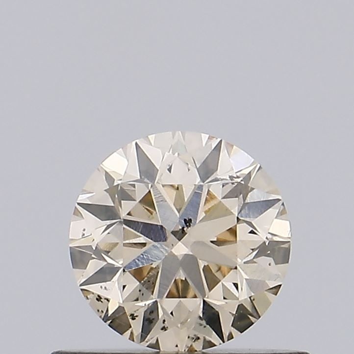 Loose Diamond - ROUND 0.48ct Fancy Light Brown Yellow SI2: Loose Diamond - ROUND 0.48ct Fancy Light Brown Yellow SI2 Source: Natural Shape: ROUND Carats: 0.48 Color: Fancy Light Brown Yellow Certification: GIA Video: