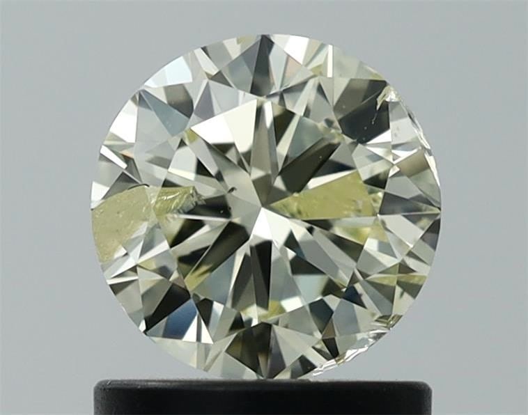 Loose Diamond - ROUND 1.01ct U-V I2: Loose Diamond - ROUND 1.01ct U-V I2 Source: Natural Shape: ROUND Carats: 1.01 Color: U-V Certification: GIA Video: