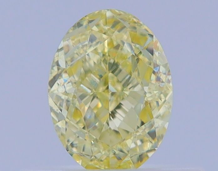 Loose Diamond - OVAL 0.5ct Fancy Light Yellow VS1: Loose Diamond - OVAL 0.5ct Fancy Light Yellow VS1 Source: Natural Shape: OVAL Carats: 0.5 Color: Fancy Light Yellow Certification: GIA Video: