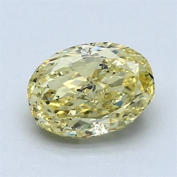 Loose Diamond - OVAL 1.5ct Fancy Intense Yellow: Loose Diamond - OVAL 1.5ct Fancy Intense Yellow Source: Natural Shape: OVAL Carats: 1.5 Color: Fancy Intense Yellow Certification: GIA Video: