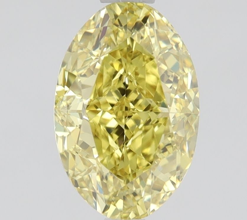 Loose Diamond - OVAL 1.0ct Fancy Intense Yellow VVS1: Loose Diamond - OVAL 1.0ct Fancy Intense Yellow VVS1 Source: Natural Shape: OVAL Carats: 1.0 Color: Fancy Intense Yellow Certification: GIA Video: