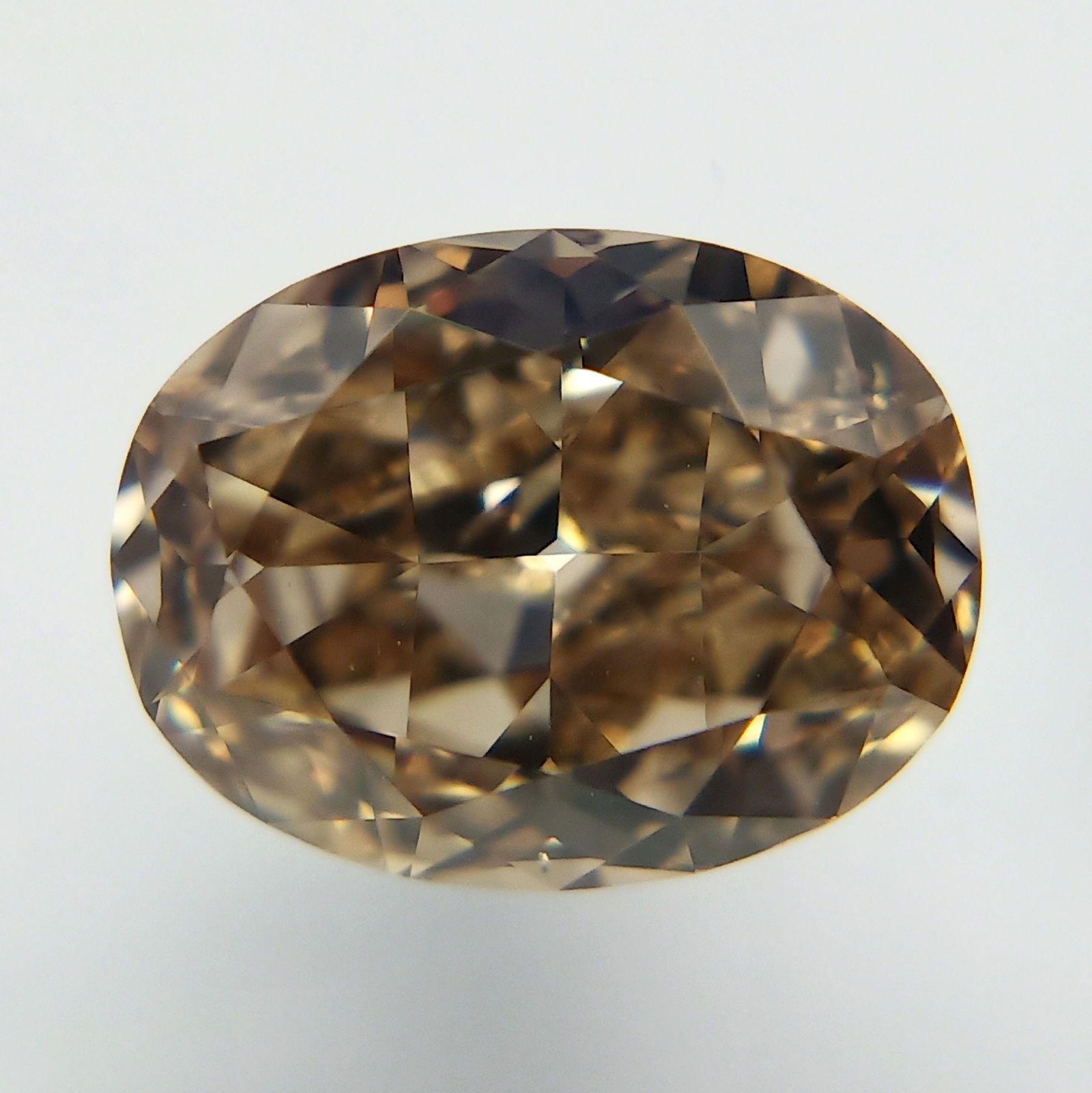 Loose Diamond - OVAL 1.03ct Fancy Dark Yellowish Brown VS1 (1 of 1)