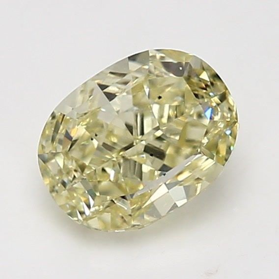 Loose Diamond - OVAL 1.82ct Fancy Light Yellow SI1: Loose Diamond - OVAL 1.82ct Fancy Light Yellow SI1 Source: Natural Shape: OVAL Carats: 1.82 Color: Fancy Light Yellow Certification: GIA Video: