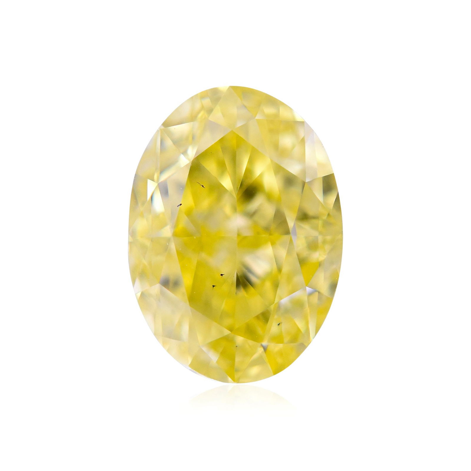 Loose Diamond - OVAL 1.53ct Fancy Intense Yellow VS2: Loose Diamond - OVAL 1.53ct Fancy Intense Yellow VS2 Source: Natural Shape: OVAL Carats: 1.53 Color: Fancy Intense Yellow Certification: GIA Video: