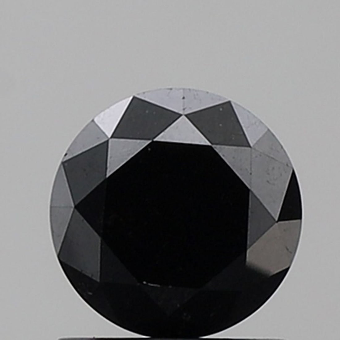 Loose Diamond - ROUND 1.17ct Fancy Black VS1: Loose Diamond - ROUND 1.17ct Fancy Black VS1 Source: Natural Shape: ROUND Carats: 1.17 Color: Fancy Black Certification: NONE Video: