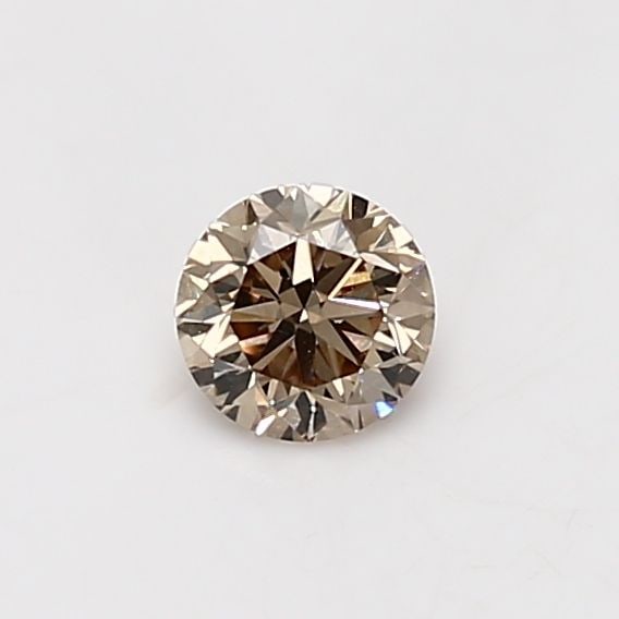 Loose Diamond - ROUND 0.4ct Light Brown VS2: Loose Diamond - ROUND 0.4ct Light Brown VS2 Source: Natural Shape: ROUND Carats: 0.4 Color: Light Brown Certification: GIA Video:
