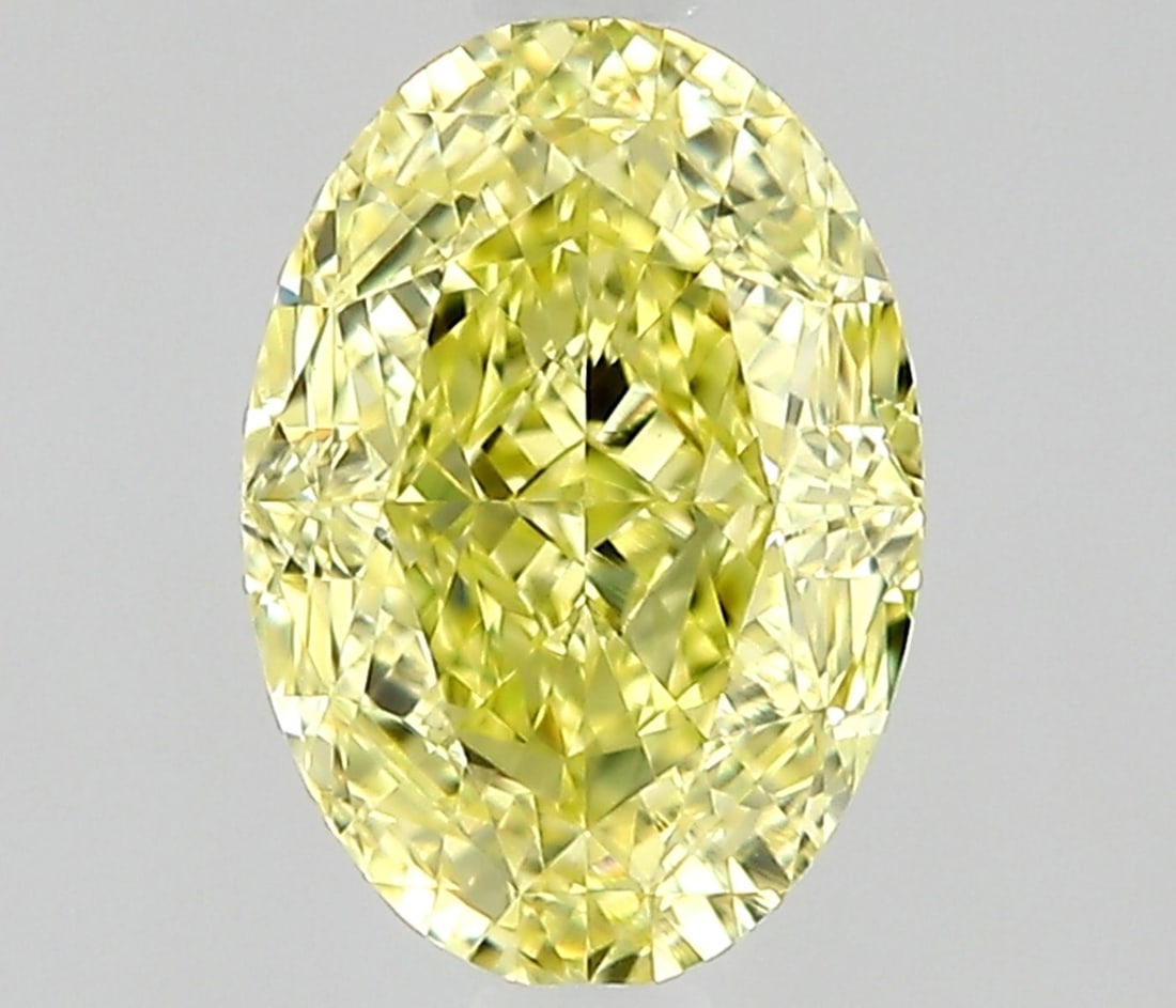Loose Diamond - OVAL 0.7ct Fancy Yellow VVS2: Loose Diamond - OVAL 0.7ct Fancy Yellow VVS2 Source: Natural Shape: OVAL Carats: 0.7 Color: Fancy Yellow Certification: GIA Video: