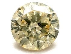 Loose Diamond - ROUND 2.02ct Champagne I1: Loose Diamond - ROUND 2.02ct Champagne I1 Source: Natural Shape: ROUND Carats: 2.02 Color: Champagne Certification: OTHER The Diamond Depot Guarantee: All items in this auction are guaranteed to be 10
