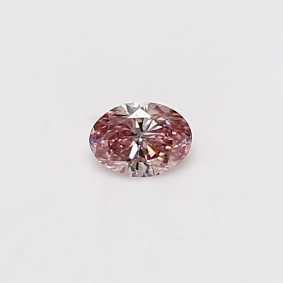 Loose Diamond - OVAL 0.14ct Fancy Intense Orangey Pink (1 of 1)