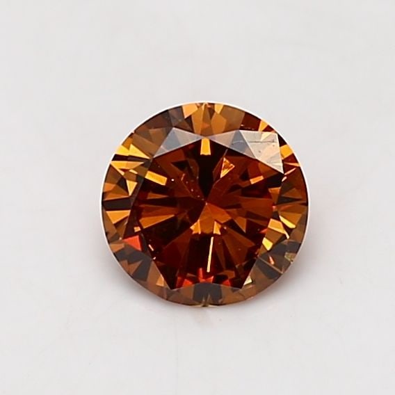 Loose Diamond - ROUND 0.64ct Fancy Deep Yellowish Orange SI1: Loose Diamond - ROUND 0.64ct Fancy Deep Yellowish Orange SI1 Source: Natural Shape: ROUND Carats: 0.64 Color: Fancy Deep Yellowish Orange Certification: GIA Video: