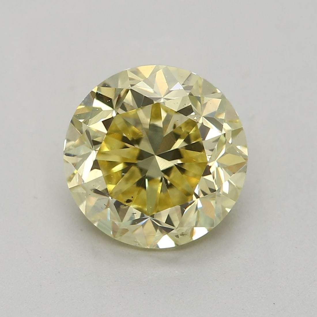 Loose Diamond - ROUND 1.38ct Fancy Yellow SI2 (1 of 1)