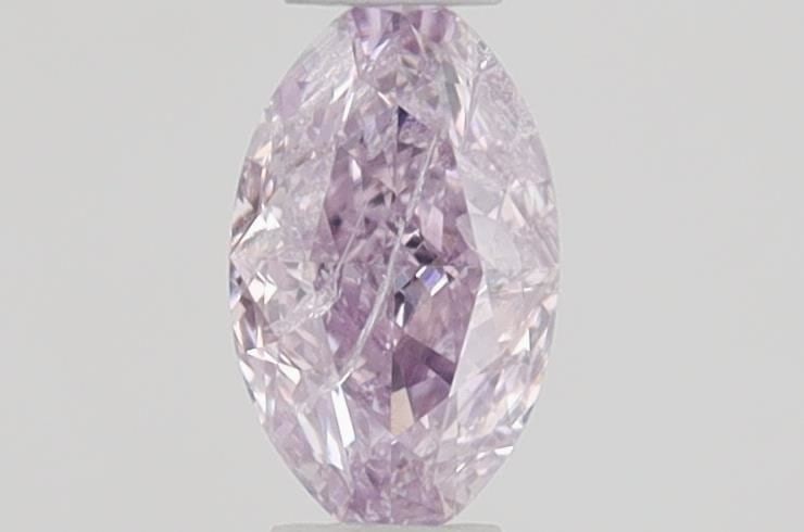 Loose Diamond - OVAL 0.24ct Fancy Intense Pinkish Purple I2: Loose Diamond - OVAL 0.24ct Fancy Intense Pinkish Purple I2 Source: Natural Shape: OVAL Carats: 0.24 Color: Fancy Intense Pinkish Purple Certification: GIA Video: