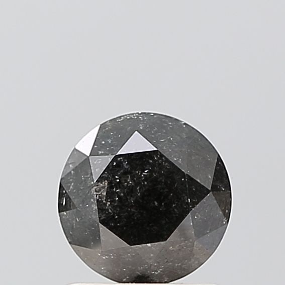 Loose Diamond - ROUND 1.0ct Salt and Pepper VVS2: Loose Diamond - ROUND 1.0ct Salt and Pepper VVS2 Source: Natural Shape: ROUND Carats: 1.0 Color: Salt and Pepper Certification: NONE Video: