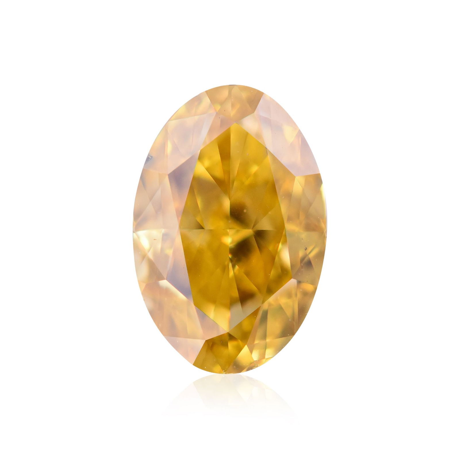 Loose Diamond - OVAL 0.9ct Fancy Intense Orangey Yellow VS2: Loose Diamond - OVAL 0.9ct Fancy Intense Orangey Yellow VS2 Source: Natural Shape: OVAL Carats: 0.9 Color: Fancy Intense Orangey Yellow Certification: GIA Video: