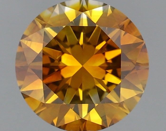 Loose Diamond - ROUND 1.4ct Fancy Deep Orange Yellow SI2: Loose Diamond - ROUND 1.4ct Fancy Deep Orange Yellow SI2 Source: Natural Shape: ROUND Carats: 1.4 Color: Fancy Deep Orange Yellow Certification: GIA Video: