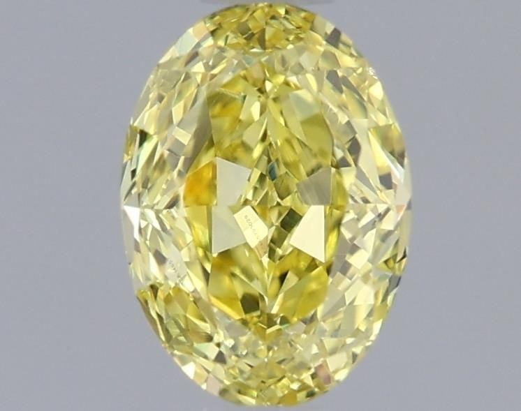Loose Diamond - OVAL 0.54ct Fancy Intense Yellow VVS2: Loose Diamond - OVAL 0.54ct Fancy Intense Yellow VVS2 Source: Natural Shape: OVAL Carats: 0.54 Color: Fancy Intense Yellow Certification: GIA Video: