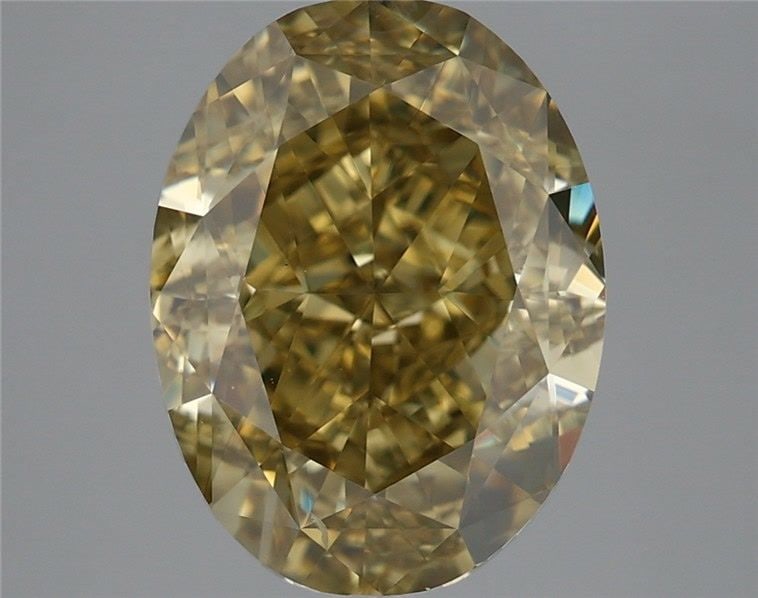 Loose Diamond - OVAL 7.01ct Fancy Deep Brownish Greenish Yellow SI1: Loose Diamond - OVAL 7.01ct Fancy Deep Brownish Greenish Yellow SI1 Source: Natural Shape: OVAL Carats: 7.01 Color: Fancy Deep Brownish Greenish Yellow Certification: GIA Video: