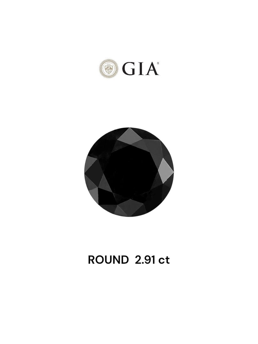 Loose Diamond - ROUND 2.91ct Fancy Brown VVS2: Loose Diamond - ROUND 2.91ct Fancy Brown VVS2 Source: Natural Shape: ROUND Carats: 2.91 Color: Fancy Brown Certification: GIA Video: