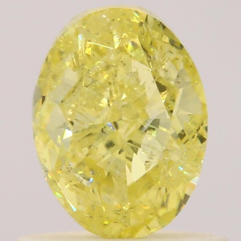 Loose Diamond - OVAL 0.7ct Fancy Intense Yellow: Loose Diamond - OVAL 0.7ct Fancy Intense Yellow Source: Natural Shape: OVAL Carats: 0.7 Color: Fancy Intense Yellow Certification: GIA Video: