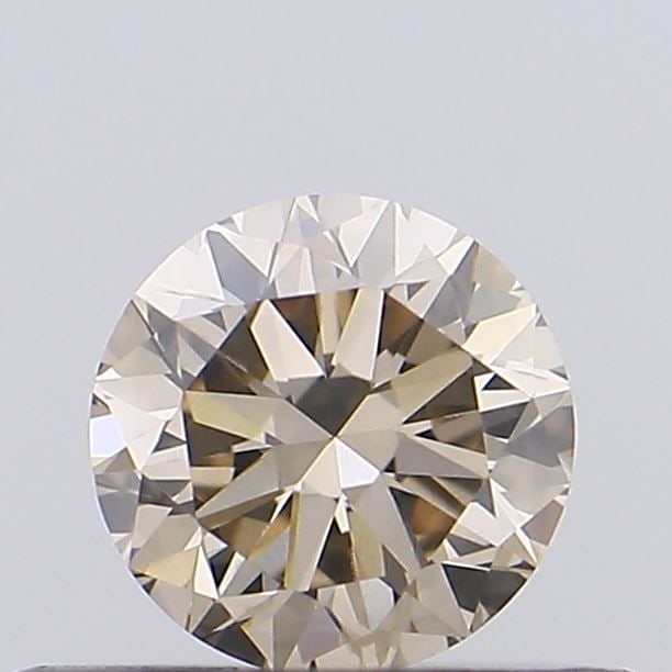 Loose Diamond - ROUND 0.29ct Fancy Light Brown VS1: Loose Diamond - ROUND 0.29ct Fancy Light Brown VS1 Source: Natural Shape: ROUND Carats: 0.29 Color: Fancy Light Brown Certification: NONE Video: