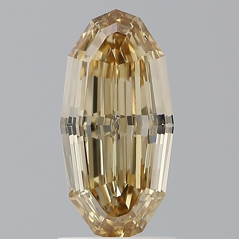 Loose Diamond - OVAL 1.71ct Fancy Yellowish Brown VVS1: Loose Diamond - OVAL 1.71ct Fancy Yellowish Brown VVS1 Source: Natural Shape: OVAL Carats: 1.71 Color: Fancy Yellowish Brown Certification: GIA Video: