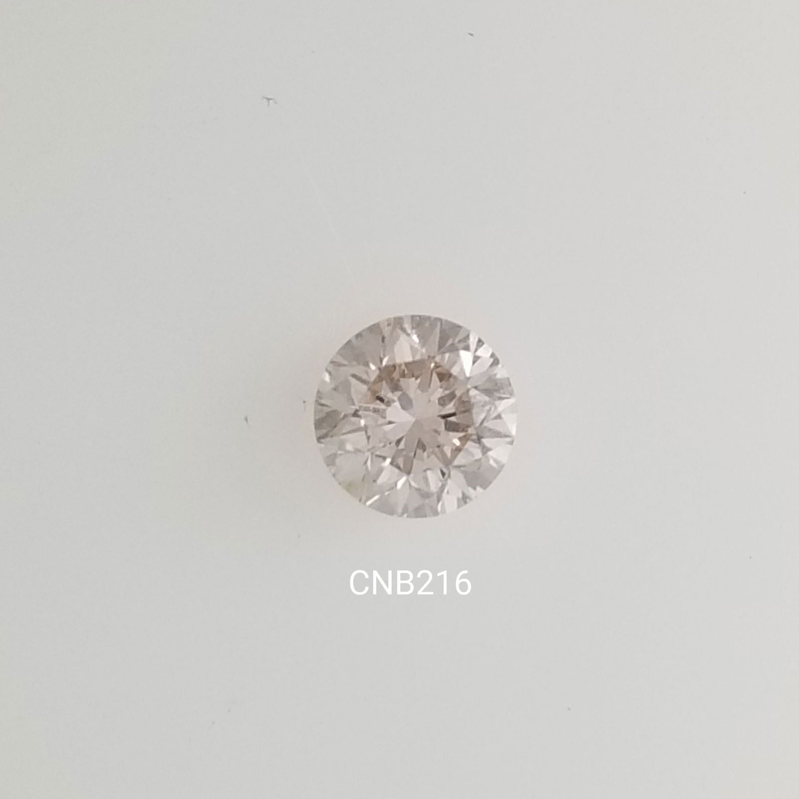 Loose Diamond - ROUND 0.58ct Very Light Brown VS2 (1 of 1)