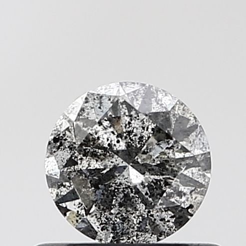 Loose Diamond - ROUND 0.49ct Salt and Pepper VVS1: Loose Diamond - ROUND 0.49ct Salt and Pepper VVS1 Source: Natural Shape: ROUND Carats: 0.49 Color: Salt and Pepper Certification: NONE Video: