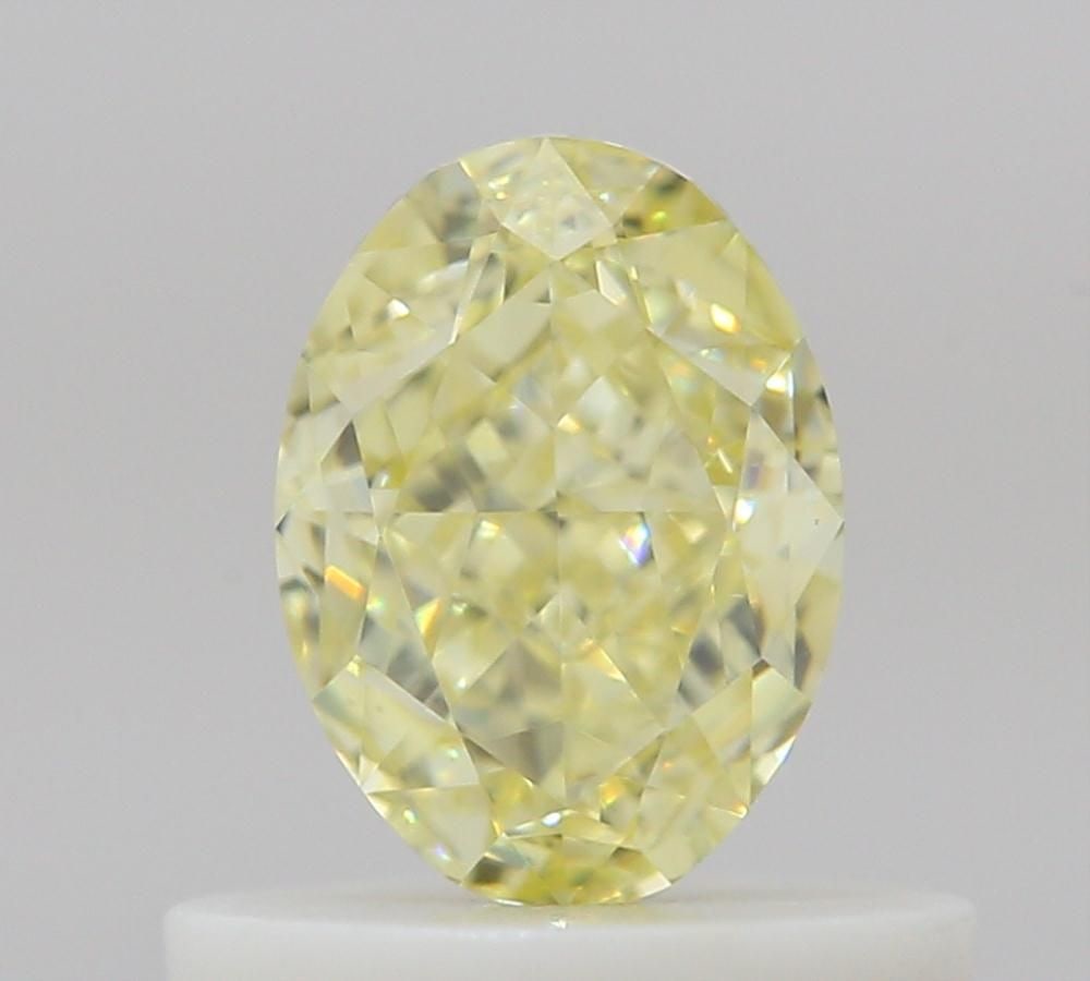 Loose Diamond - OVAL 0.58ct Fancy Yellow VVS2: Loose Diamond - OVAL 0.58ct Fancy Yellow VVS2 Source: Natural Shape: OVAL Carats: 0.58 Color: Fancy Yellow Certification: GIA Video: Video Link The Diamond Depot Guarantee: All items in this