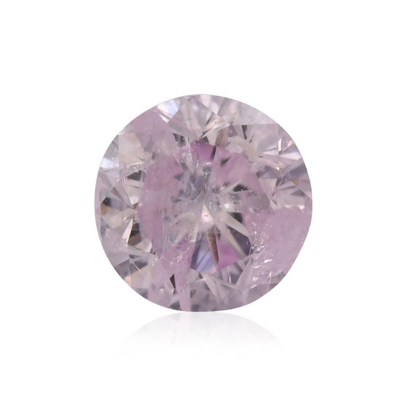Loose Diamond - ROUND 0.25ct Light Purplish Pink SI2: Loose Diamond - ROUND 0.25ct Light Purplish Pink SI2 Source: Natural Shape: ROUND Carats: 0.25 Color: Light Purplish Pink Certification: GIA Video: