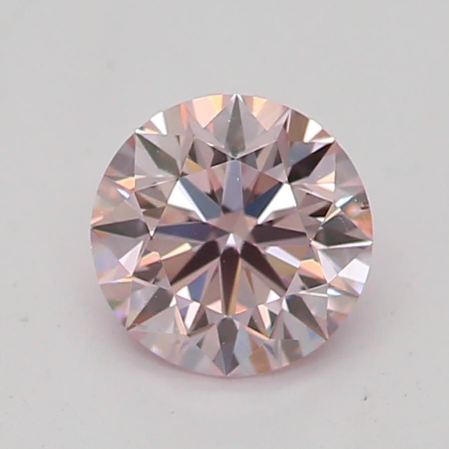 Loose Diamond - ROUND 0.25ct Fancy Light Pink VS2: Loose Diamond - ROUND 0.25ct Fancy Light Pink VS2 Source: Natural Shape: ROUND Carats: 0.25 Color: Fancy Light Pink Certification: GIA Video: