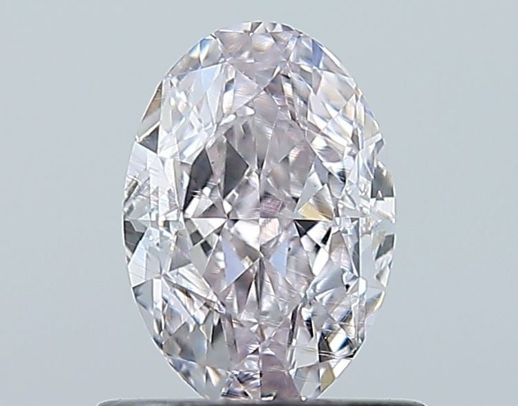 Loose Diamond - OVAL 0.81ct Fancy Light Pink SI1: Loose Diamond - OVAL 0.81ct Fancy Light Pink SI1 Source: Natural Shape: OVAL Carats: 0.81 Color: Fancy Light Pink Certification: GIA Video: