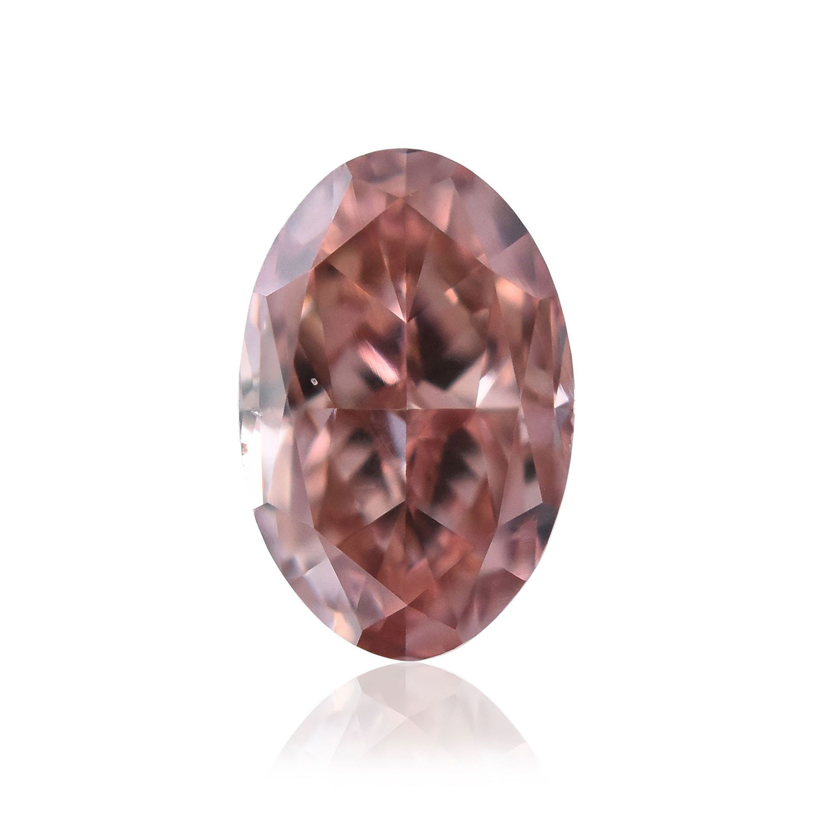 Loose Diamond - OVAL 0.36ct Fancy Intense Orangey Pink VS2 (1 of 1)
