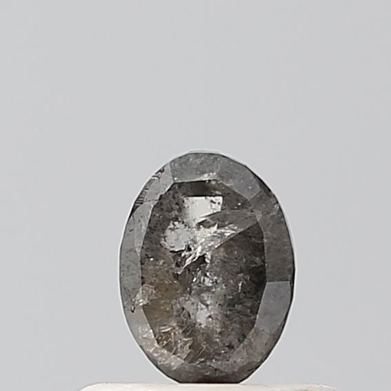 Loose Diamond - OVAL 0.4ct Salt and Pepper VS1 (1 of 1)