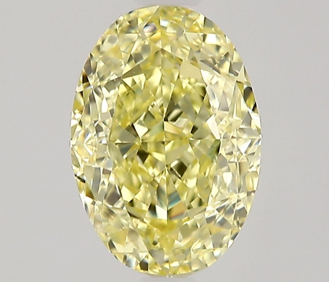 Loose Diamond - OVAL 0.93ct Fancy Yellow IF: Loose Diamond - OVAL 0.93ct Fancy Yellow IF Source: Natural Shape: OVAL Carats: 0.93 Color: Fancy Yellow Certification: GIA Video:
