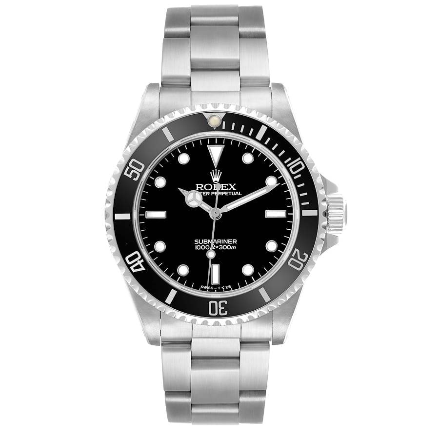 Submariner No-Date Ref 14060 Black Dial Oyster Bracelet Watch (1 of 4)