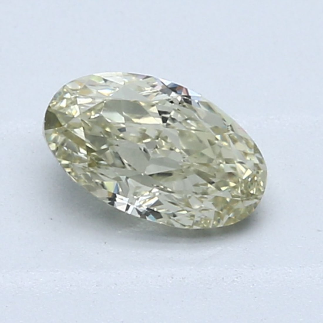 Loose Diamond - OVAL 1.01ct Fancy Grayish Greenish Yellow VS1 (1 of 1)