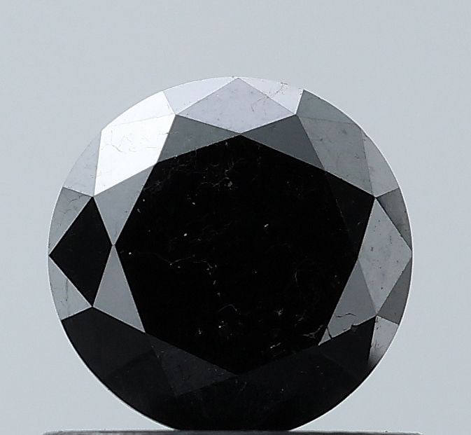 Loose Diamond - ROUND 0.84ct Black VVS2: Loose Diamond - ROUND 0.84ct Black VVS2 Source: Natural Shape: ROUND Carats: 0.84 Color: Black Certification: NONE Video: