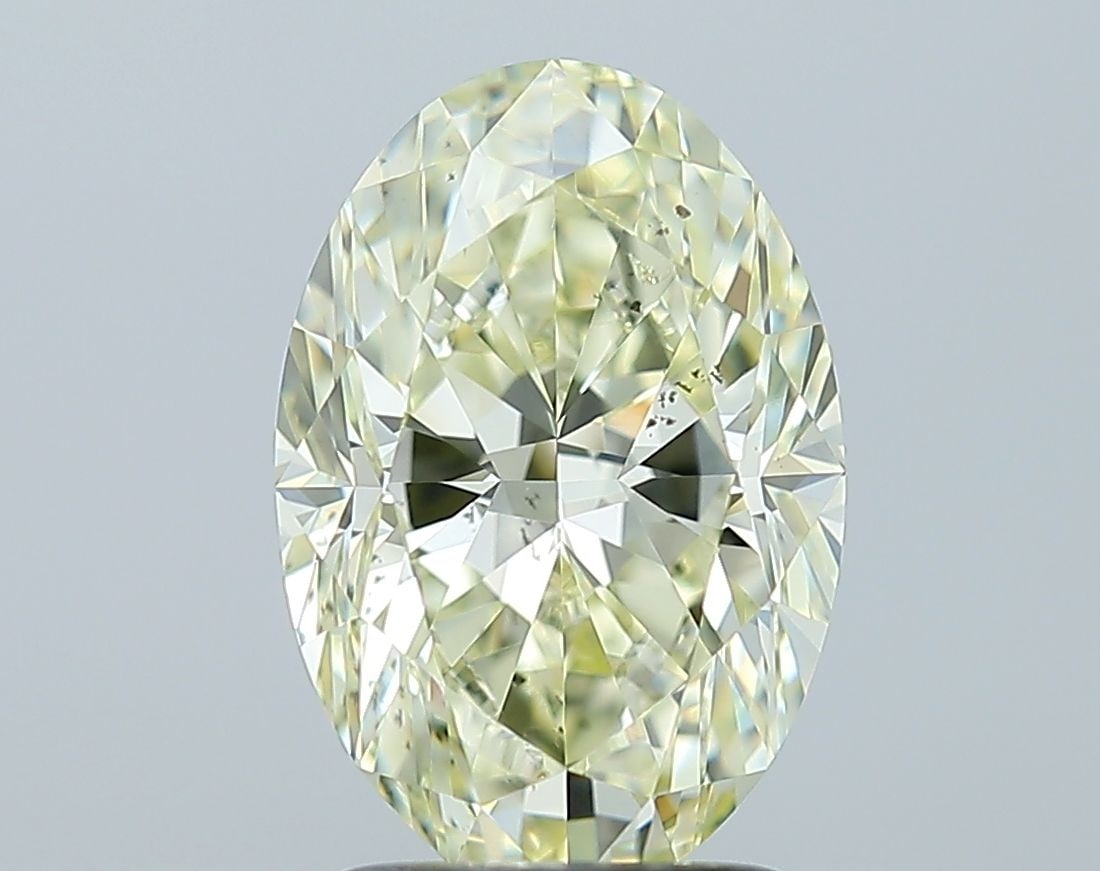 Loose Diamond - OVAL 2.02ct O-P SI2: Loose Diamond - OVAL 2.02ct O-P SI2 Source: Natural Shape: OVAL Carats: 2.02 Color: O-P Certification: NONE Video: