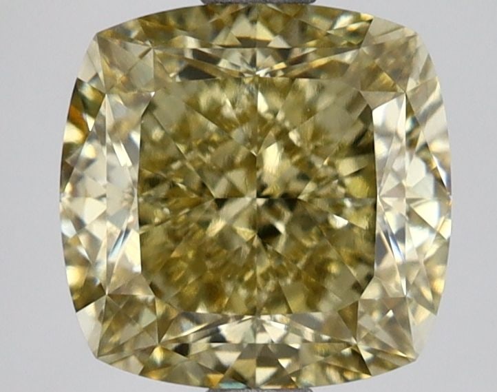 Loose Diamond - CUSHION MODIFIED 3.04ct Fancy Intense Yellow VVS1: Loose Diamond - CUSHION MODIFIED 3.04ct Fancy Intense Yellow VVS1 Source: This is a real non-mined Diamond that has been grown in a lab Shape: CUSHION MODIFIED Carats: 3.04 Color: Fancy Intense Yellow