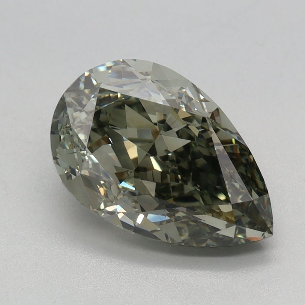Loose Diamond - PEAR 2.05ct Fancy Intense Green VS1 (1 of 1)